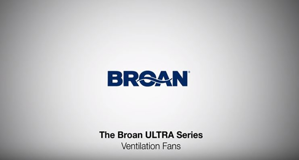 Broan ULTRAGREEN™ Series Ventilation Fan - Retrofit Installation