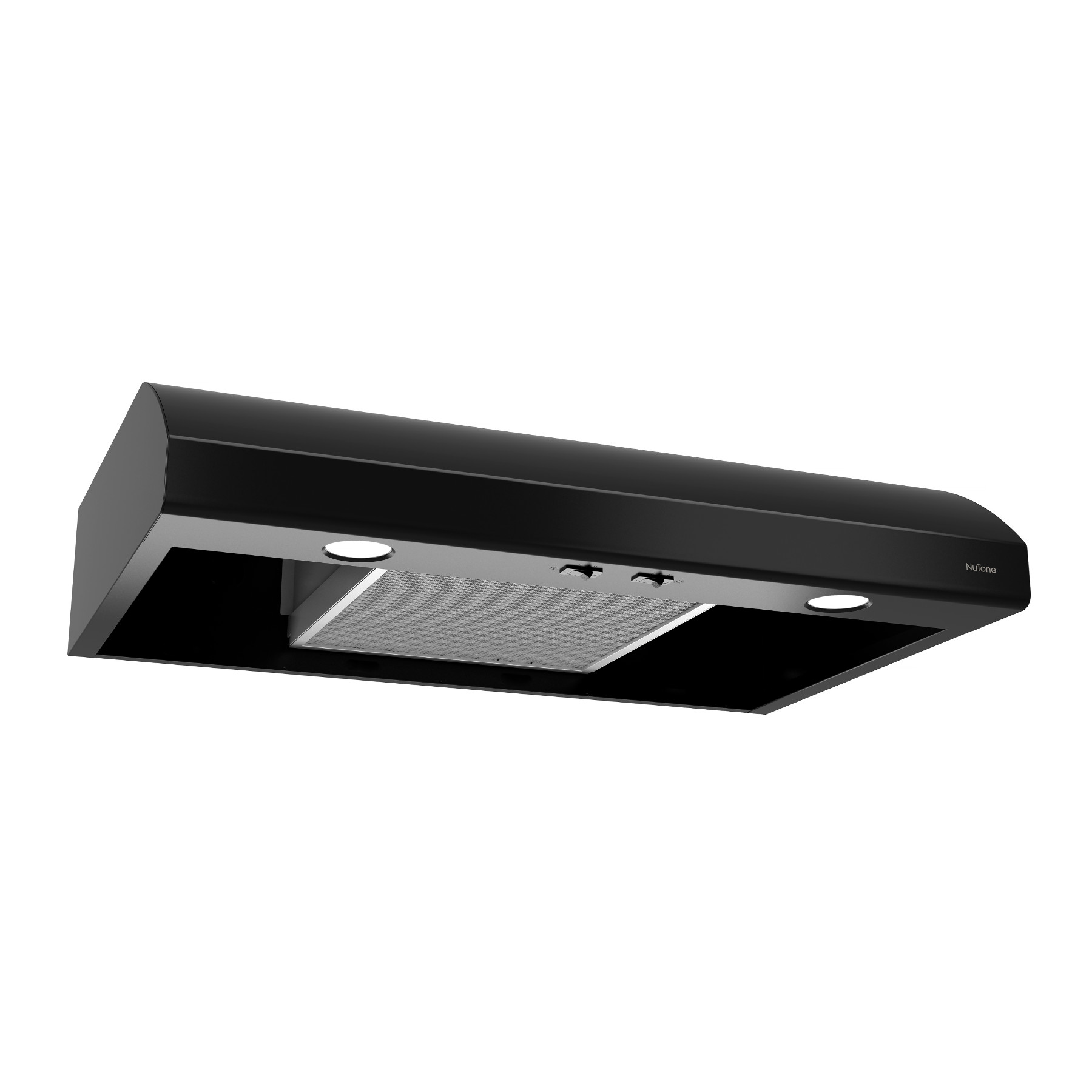 **DISCONTINUED** NuTone® 30-Inch Convertible Under-Cabinet Range Hood, 250 CFM, Black