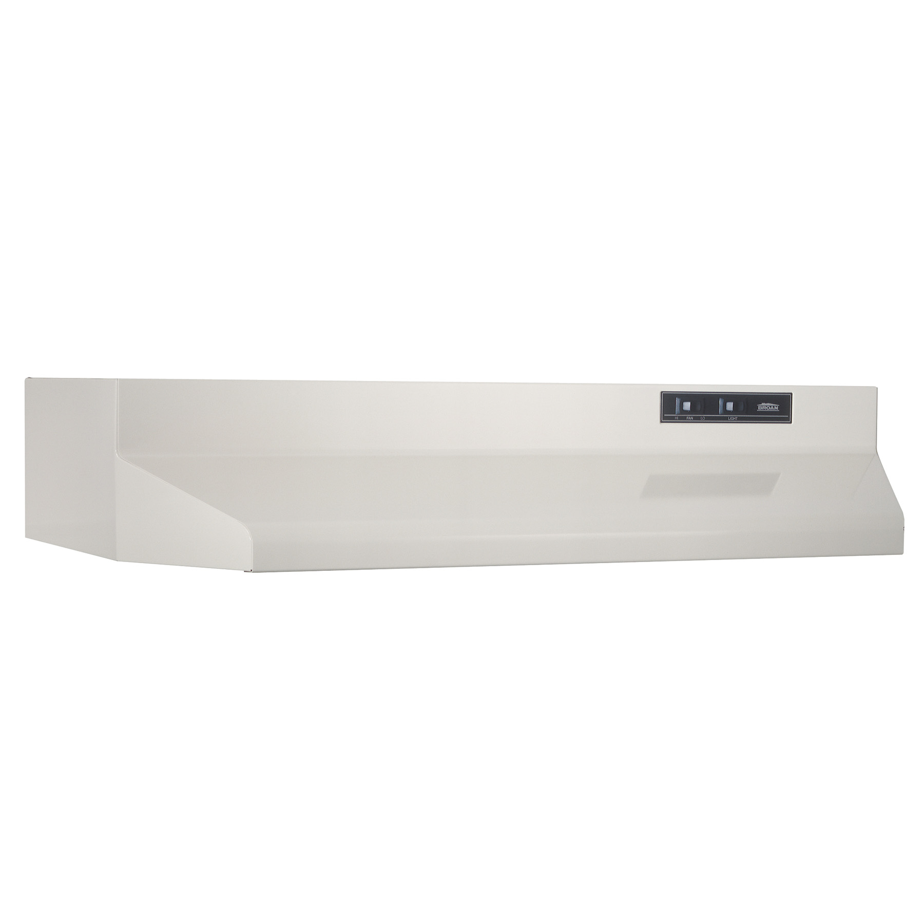 **DISCONTINUED** Broan® 30-Inch Ducted Under-Cabinet Range Hood, 210 MAX Blower CFM, Bisque