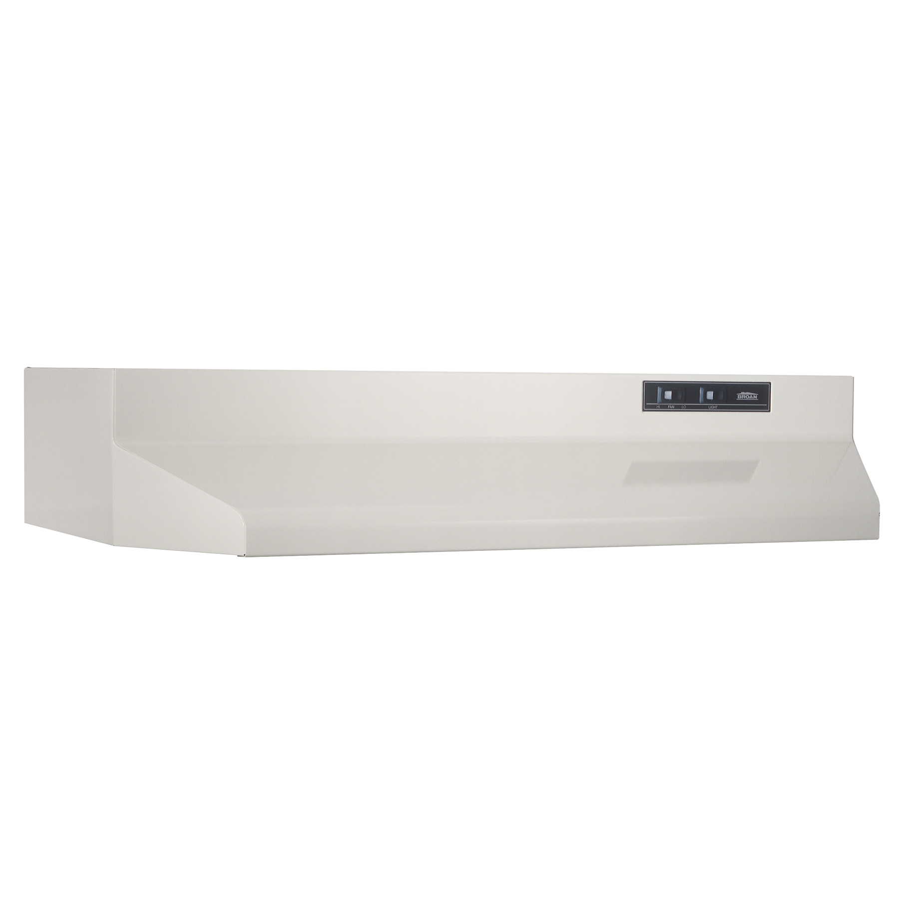 403602 Broan® 36-Inch Ducted Under-Cabinet Range Hood, 210 MAX Blower CFM,  Bisque