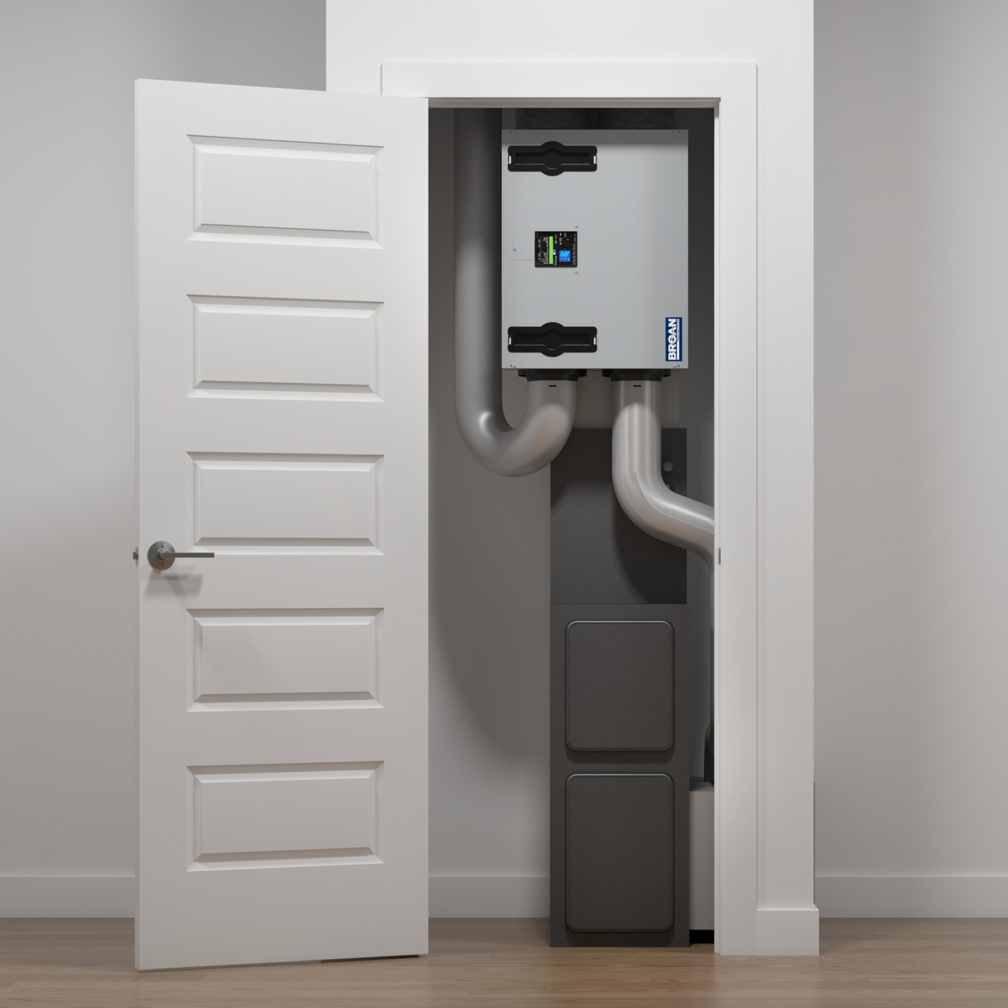 BLP120E80NS-PC Broan® EDGE Energy Recovery Ventilator (ERV), Power