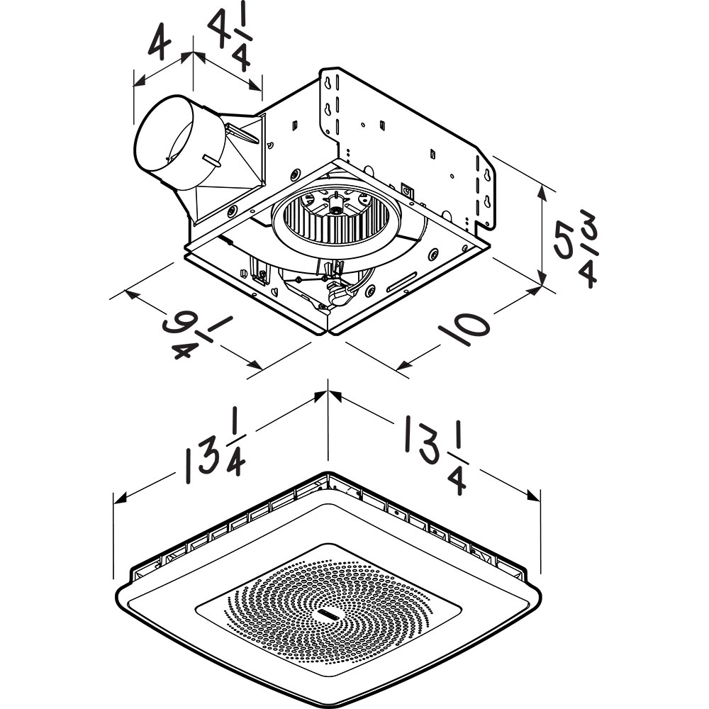 Nutone bathroom fan wiring diagram
