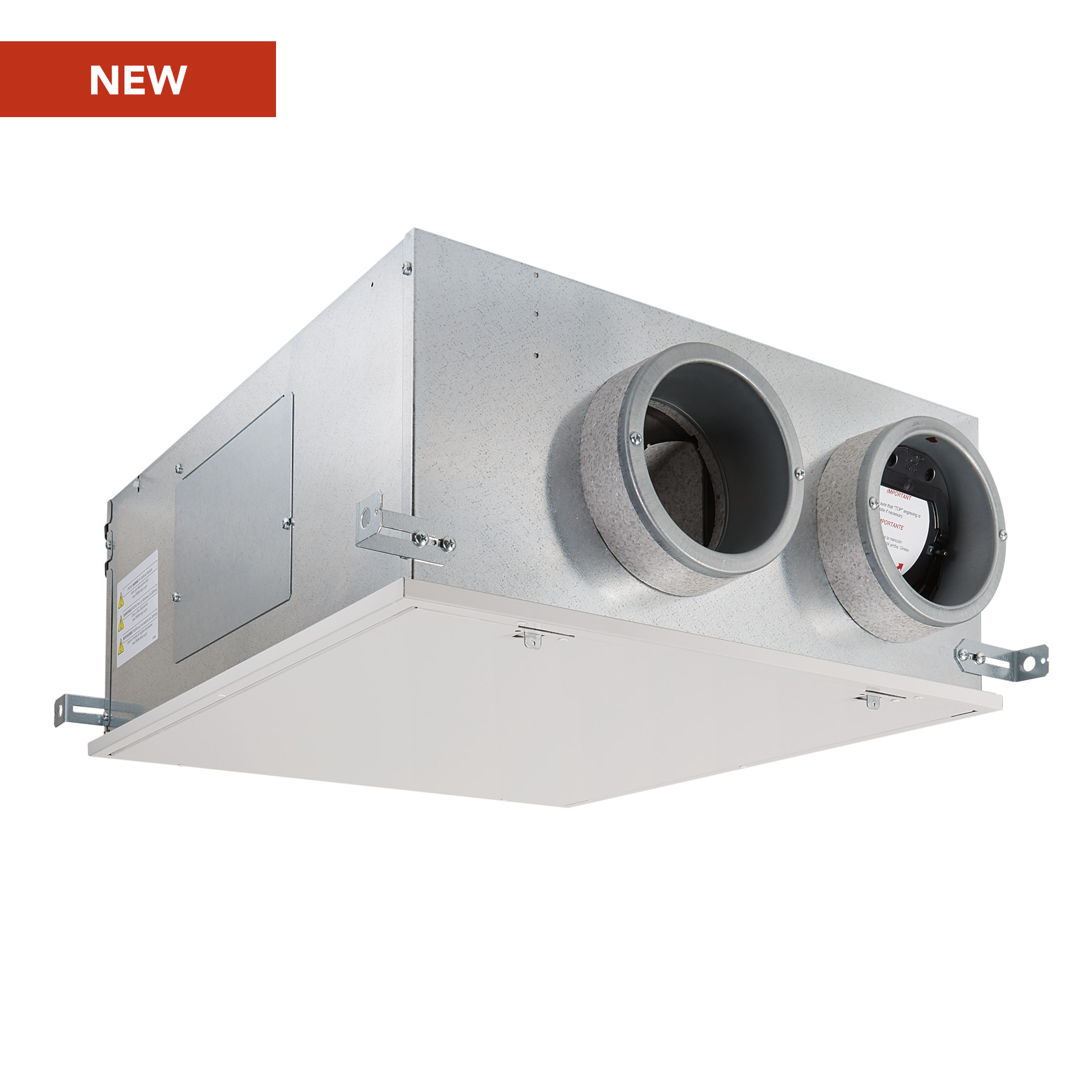 Broan® ERVS100S-HW Energy Recovery Ventilator (ERV), Hardwired