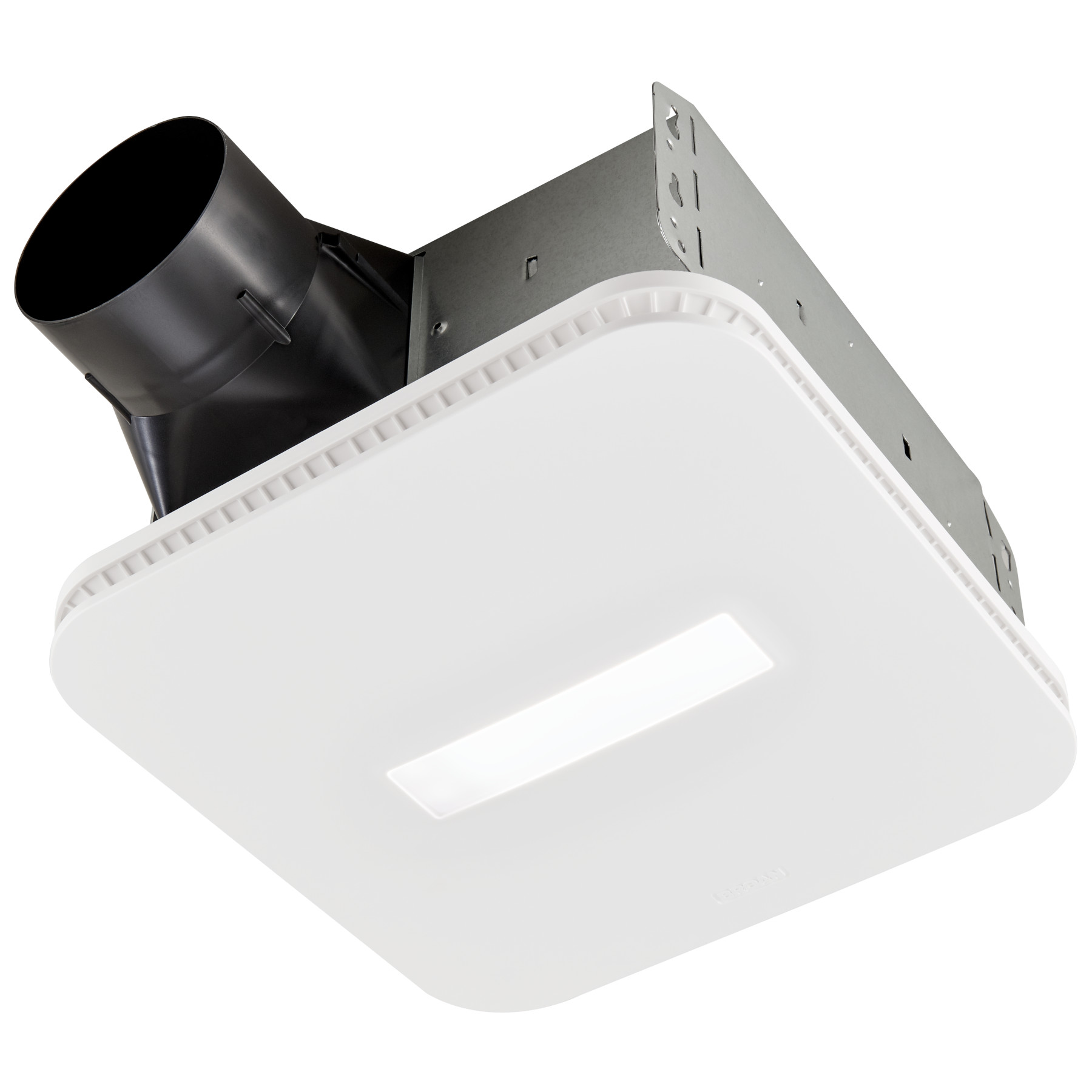 80 CFM Bathroom Exhaust Fan with LED Lighted CleanCover™ Grille, ENERGY STAR