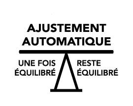 Self adjusts – always balanced