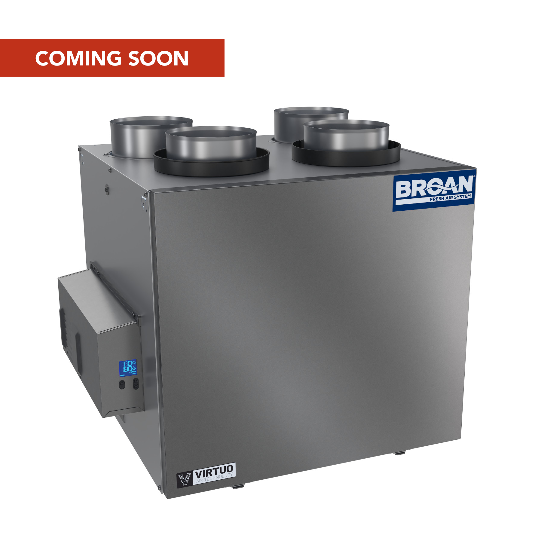B180E75RT Broan® AI Series 180 CFM Energy Recovery Ventilator (ERV)