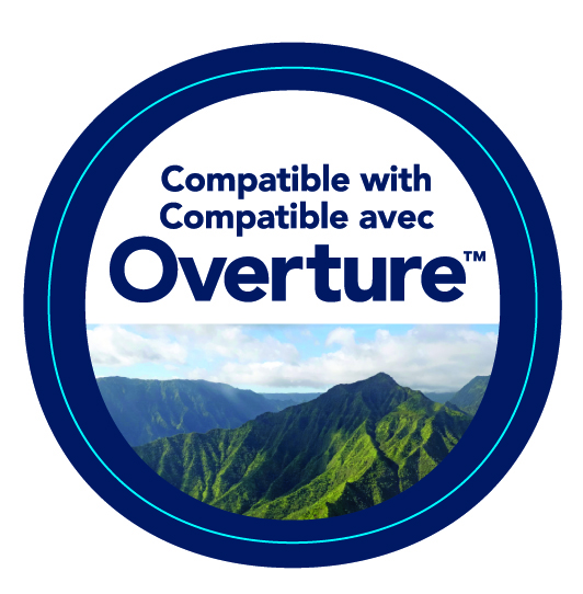 Compatible with Overture™ Connected IAQ System