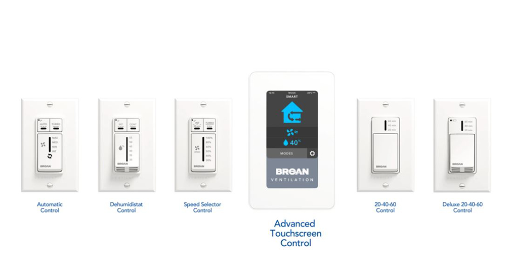 AI Series Fresh Air Systems Wall Controls