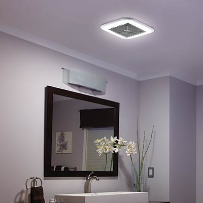 Bath Exhaust Ventilation Fans - Replace Bathroom Fan With Light