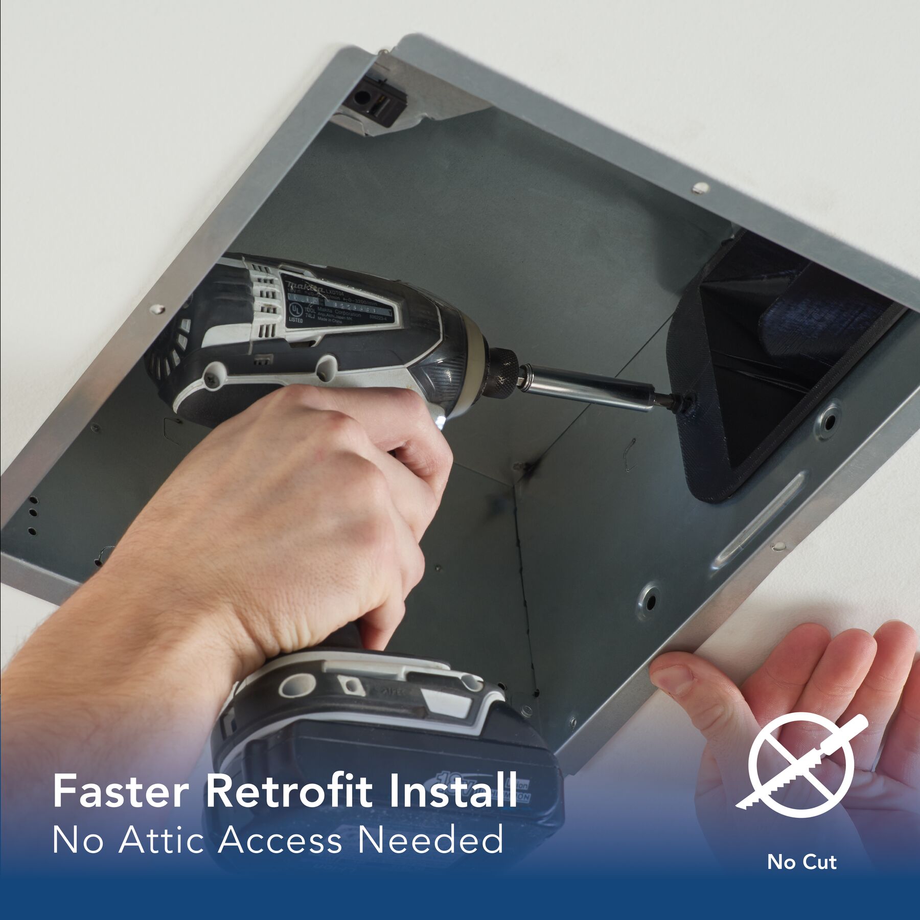 PEN811 Flex Series™ ventilation Fan with selectable CFM