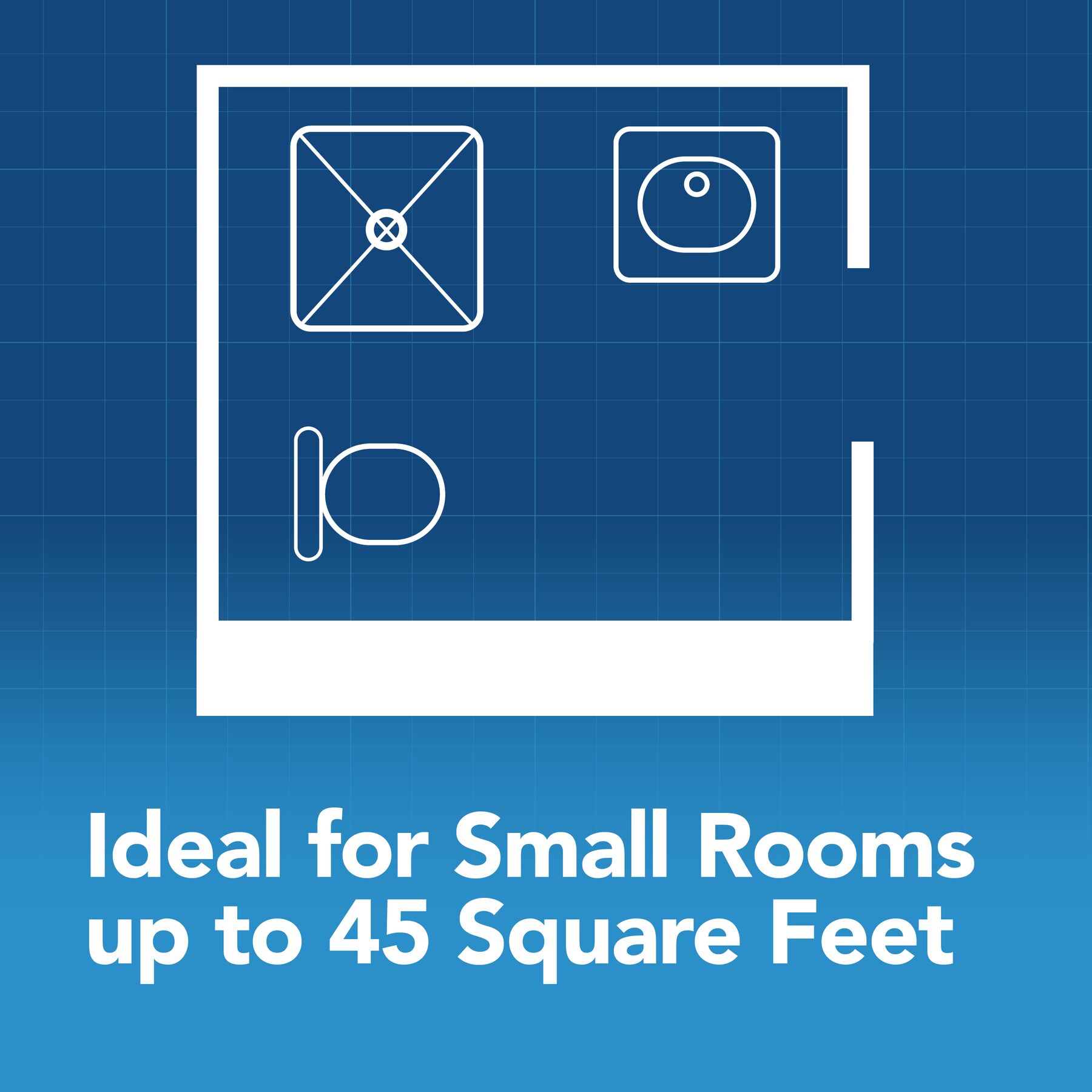 BENL5 Broan-NuTone® Roomside Series 50 CFM 0.7 Sones Ventilation Fan ...