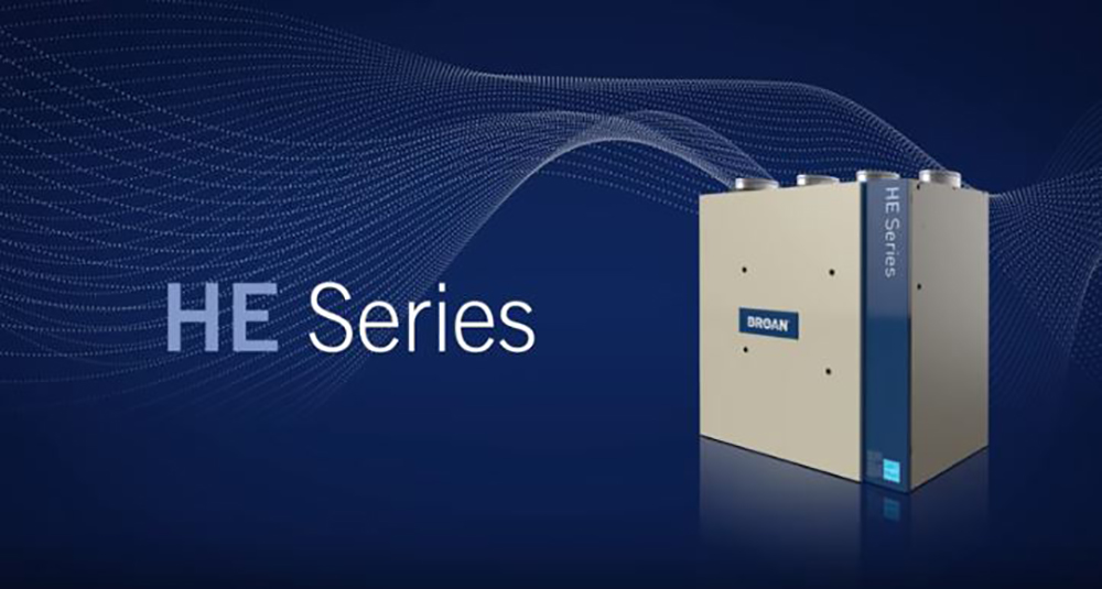 Maximize the HE Series ERV & HRV Ventilators with the HE Series Wall Control