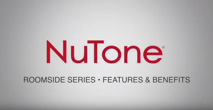 NuTone Roomside Series Bathroom Ventilation Fan Features and Benefits Video