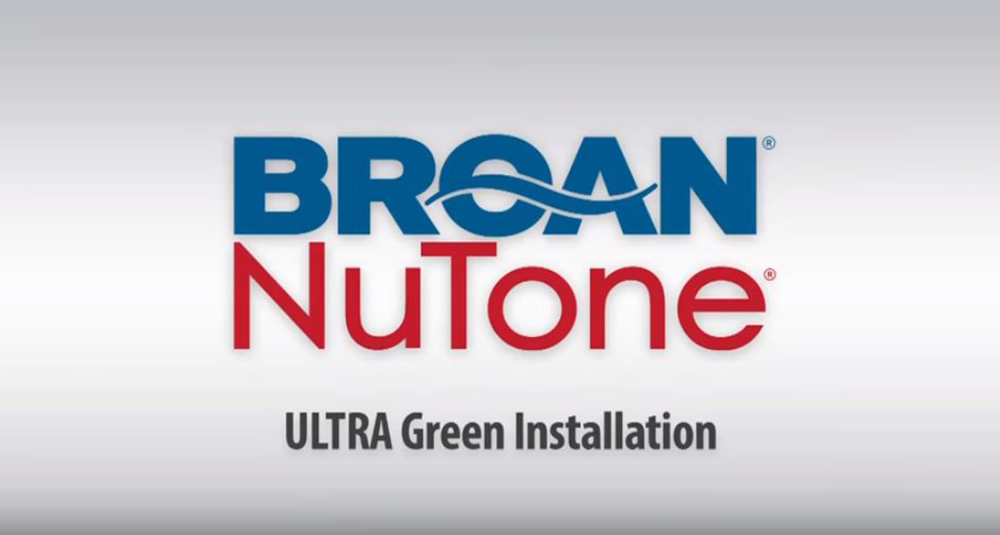 Improving indoor air quality with Installation of ULTRA Green™ ventilation fans