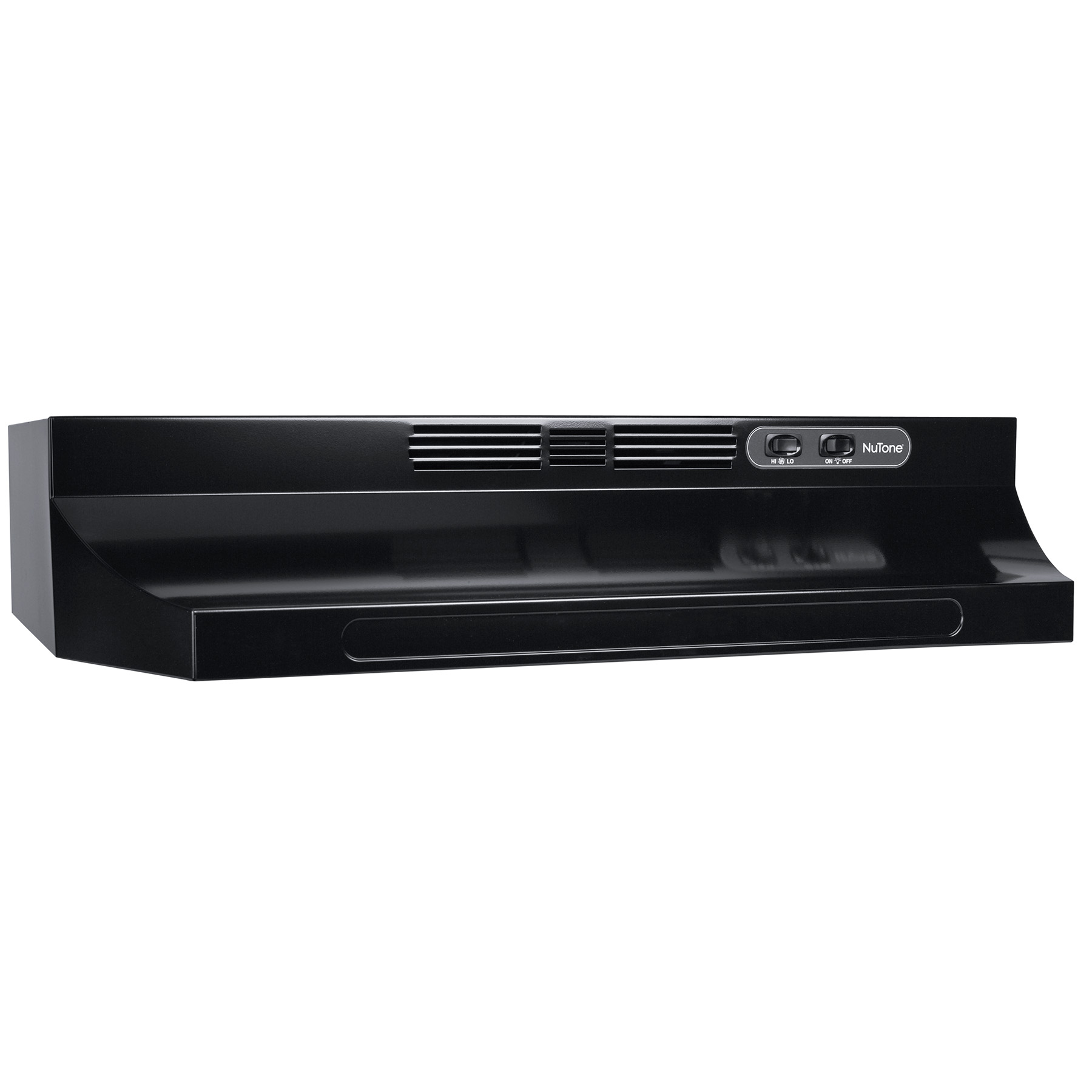 NuTone® 30" Ductless Under-Cabinet Range Hood w/ Light, Black