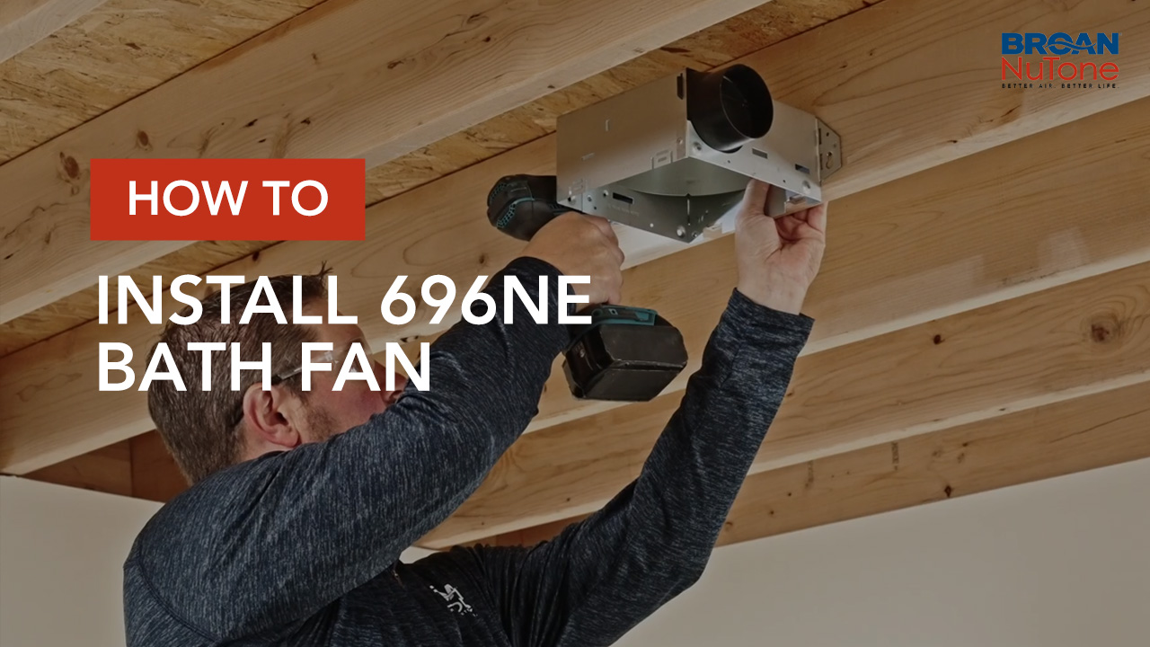 696NE Broan-NuTone® Bathroom Exhaust Fan, ENERGY STAR, 50 CFM