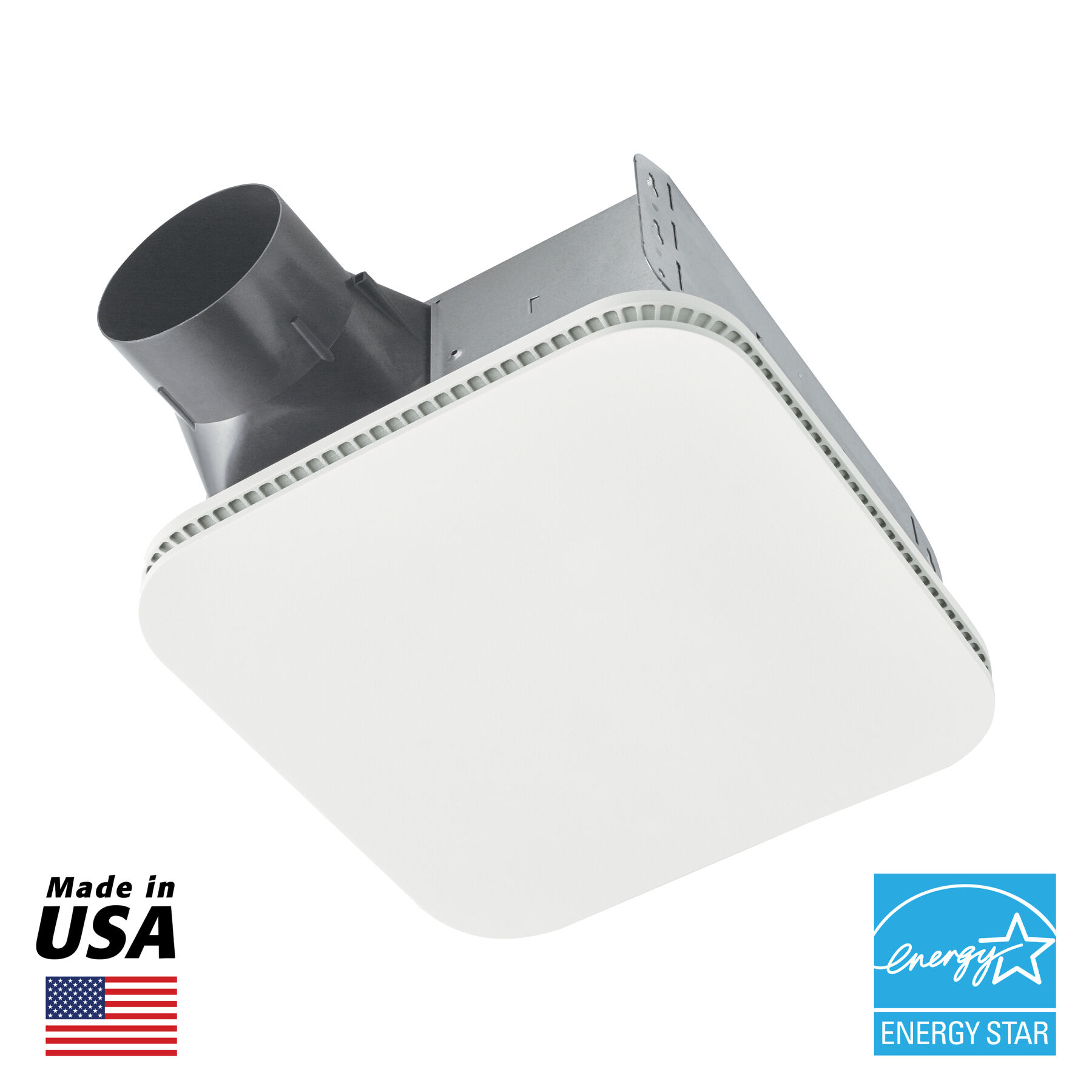 110 CFM Bathroom Exhaust Fan with CleanCover™ Grille, ENERGY STAR