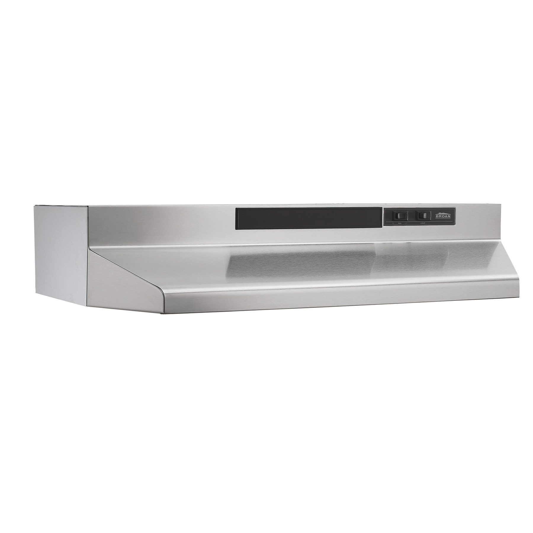 F402404 Broan® 24-Inch Convertible Under-Cabinet Range Hood, 230 Max Blower  CFM, Stainless Steel