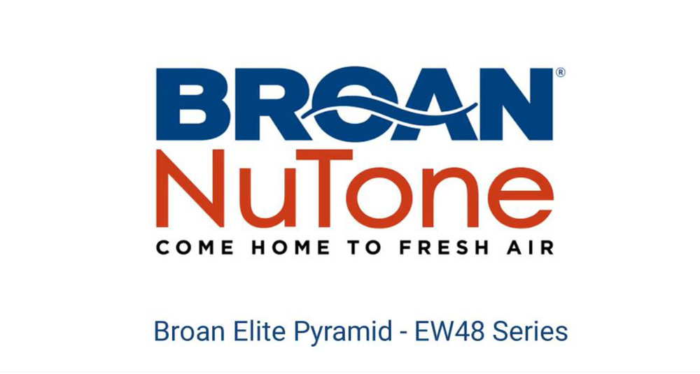 Broan® Elite EW48 Series 30 Black Stainless Steel Wall Mount Chimney Range  Hood