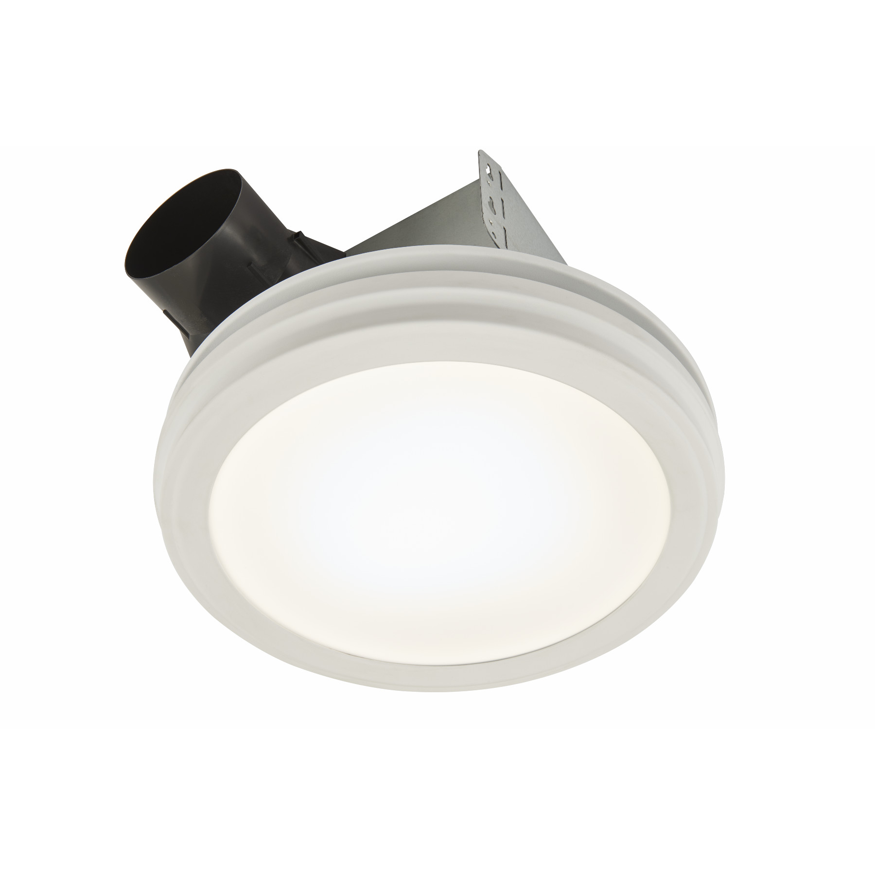 **DISCONTINUED** Broan® Round Flat Panel LED Light 80 CFM Ventilation Fan, 1.5 Sones