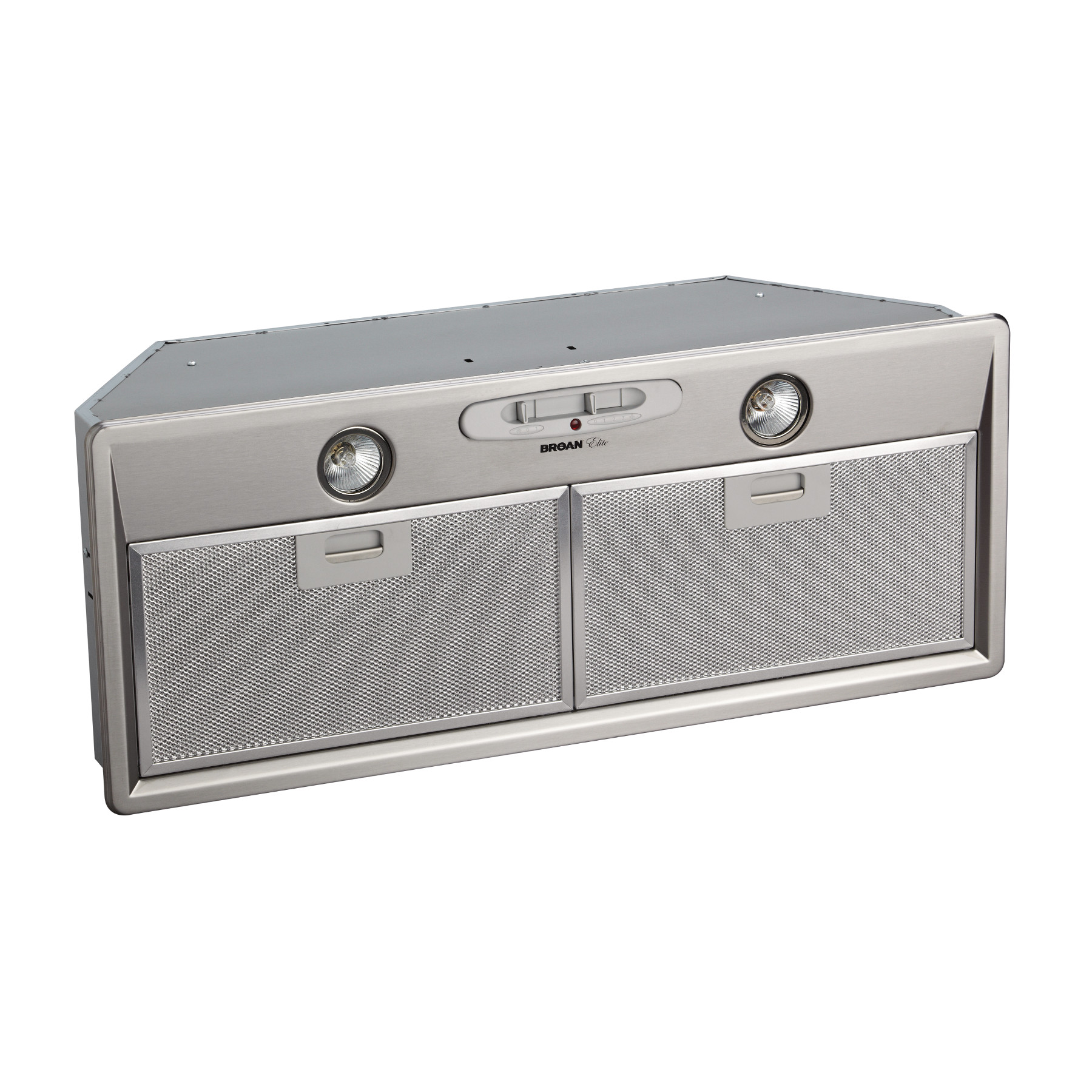 **DISCONTINUED** Broan® Elite Custom Range Hood Insert, 550 Max Blower CFM, Stainless Steel 