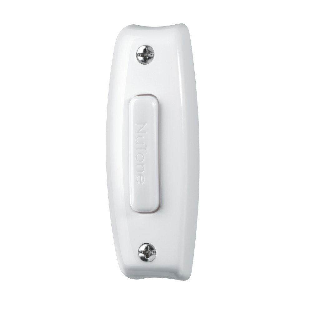 **DISCONTINUED** Lighted Rectangular White Pushbutton