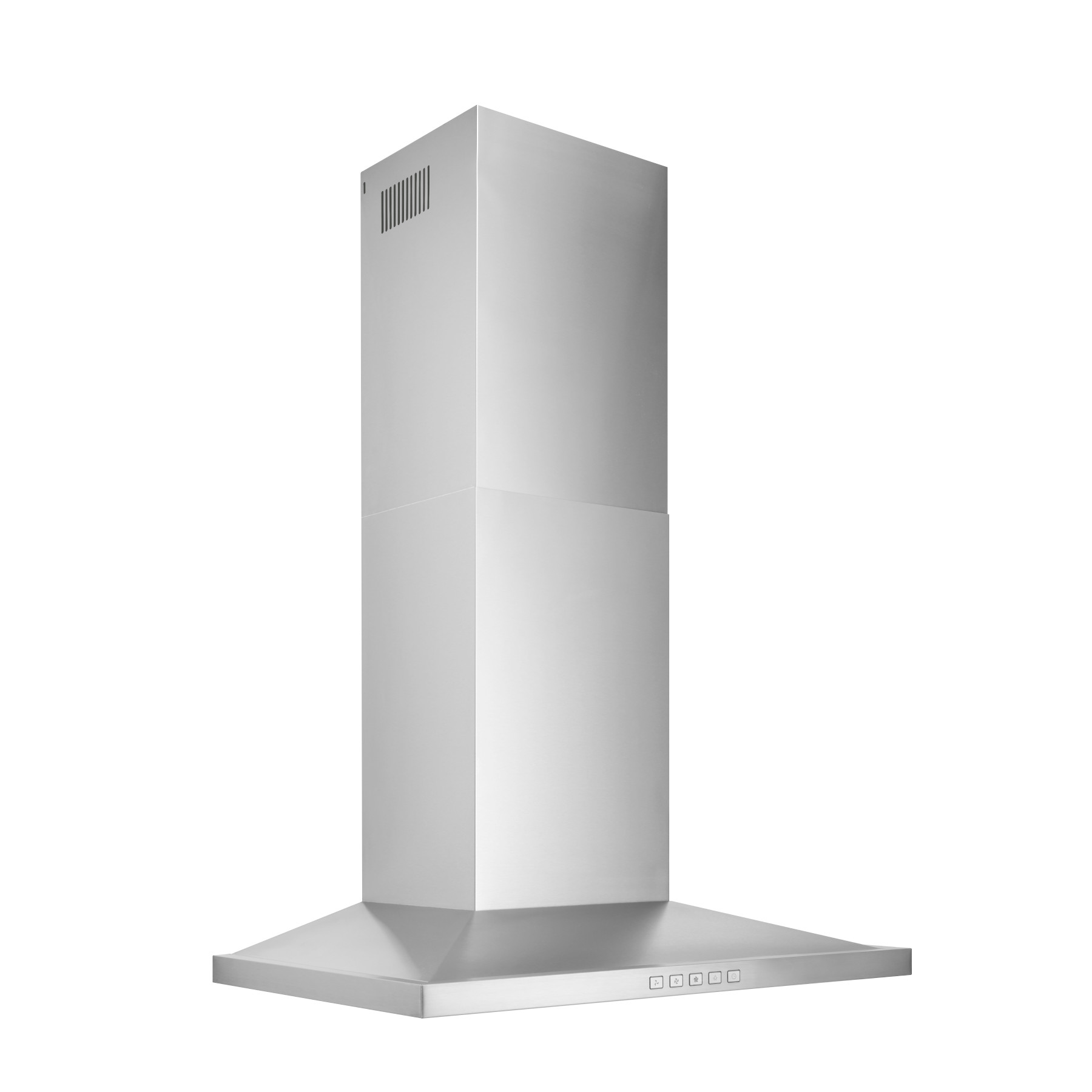 **DISCONTINUED** Broan® 30-Inch Convertible Wall-Mount Low Profile Pyramidal Chimney Range Hood, 450 MAX CFM